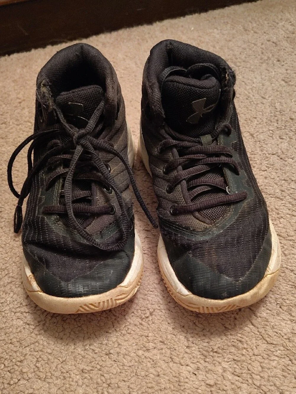 Kids Nike And UA Shoes